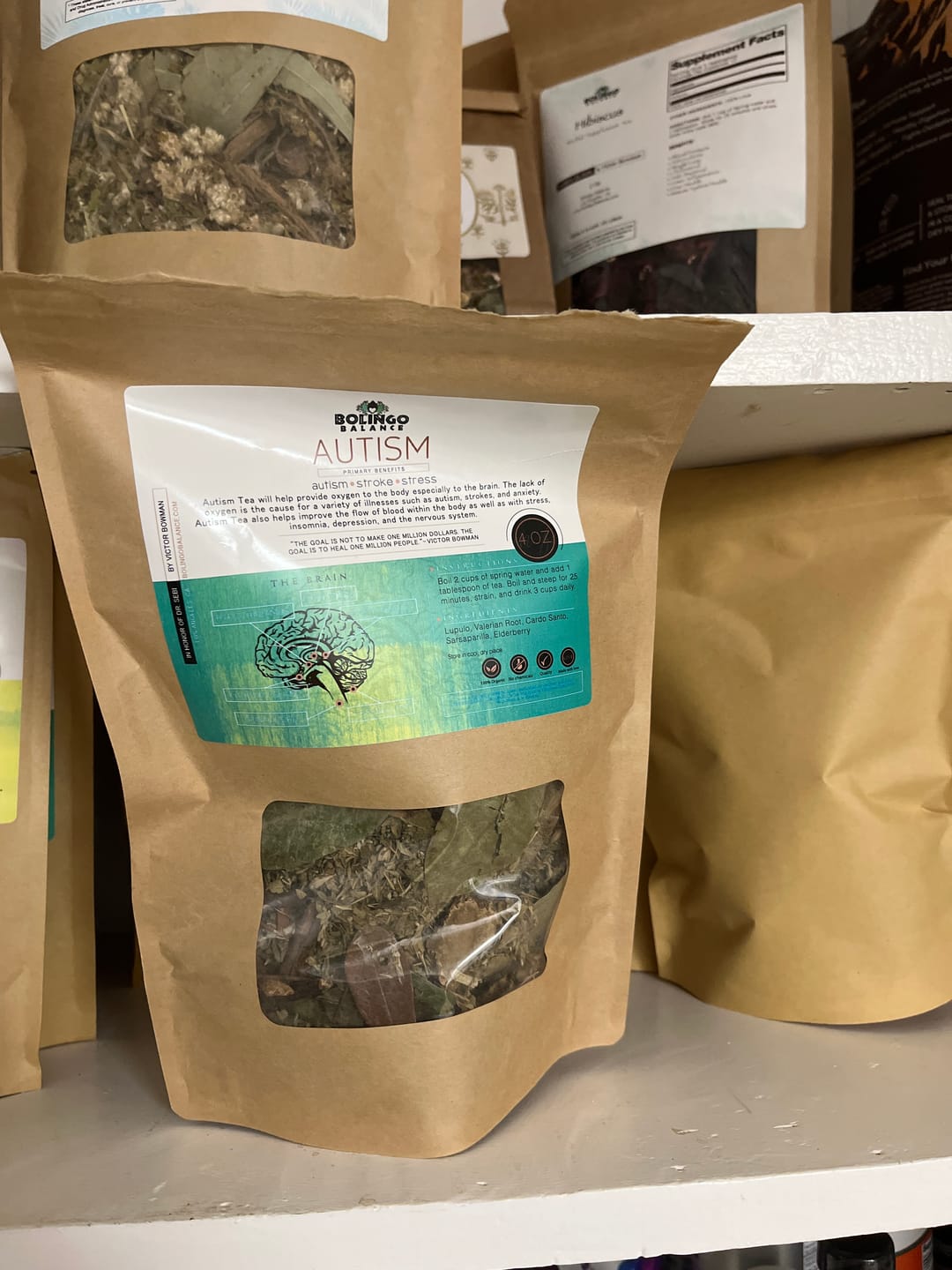 Customer photo review of AUTISM TEA