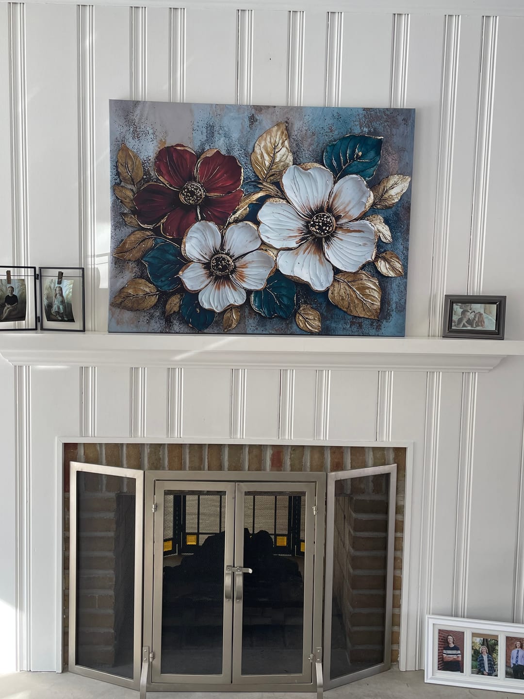 Customer photo review of Nature Wall Art: Floral Symphony V4