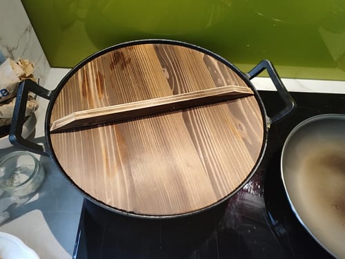Customer photo review of Le Tekari Wok sans Manche