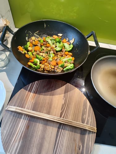 Customer photo review of Le Tekari Wok sans Manche