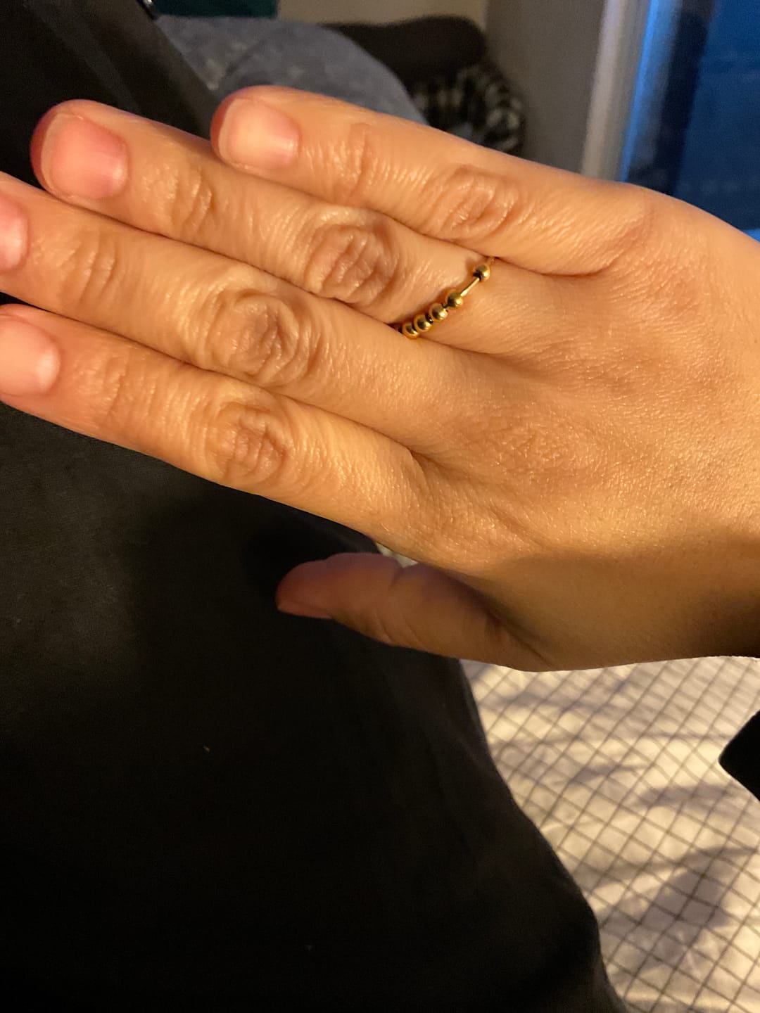 Customer photo review of Anillo Anti-Ansiedad
