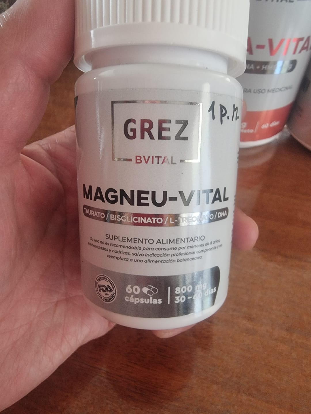 Customer photo review of Pack Claridad Mental | Foco, Memoria & Neuroprotección