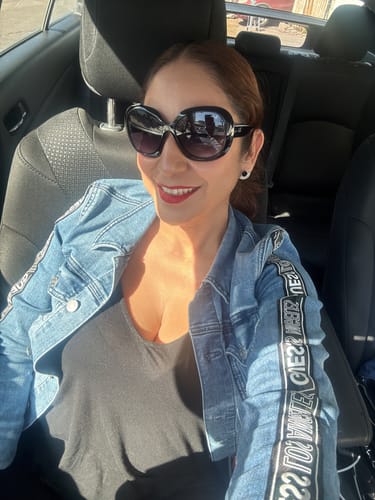 Customer photo review of Lentes De Sol Rb2188n Negro Brilloso Verde G15
