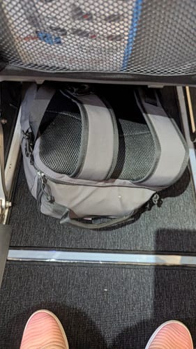Customer photo review of Blast Quick Access 28L-38L Carry On Travel Backpack