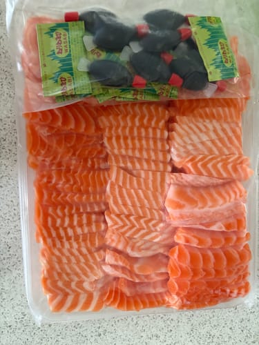 Customer photo review of Sashimi Platter 1KG (Custom)