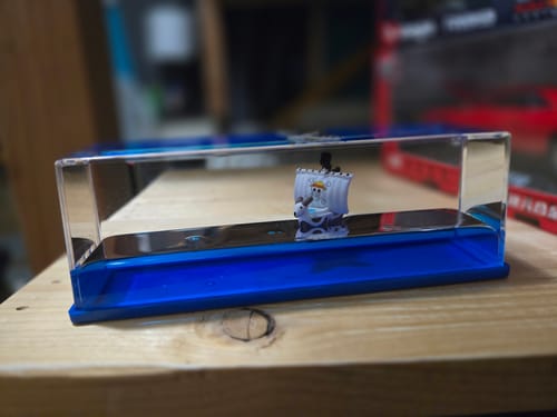Customer photo review of 3D Ship Fluid Drift Bottle - Going Merry