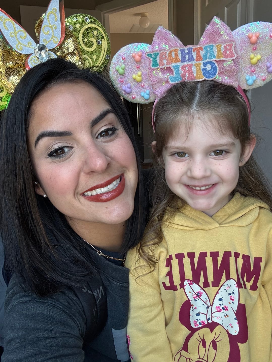 Customer photo review of Birthday Girl Mickey Ears