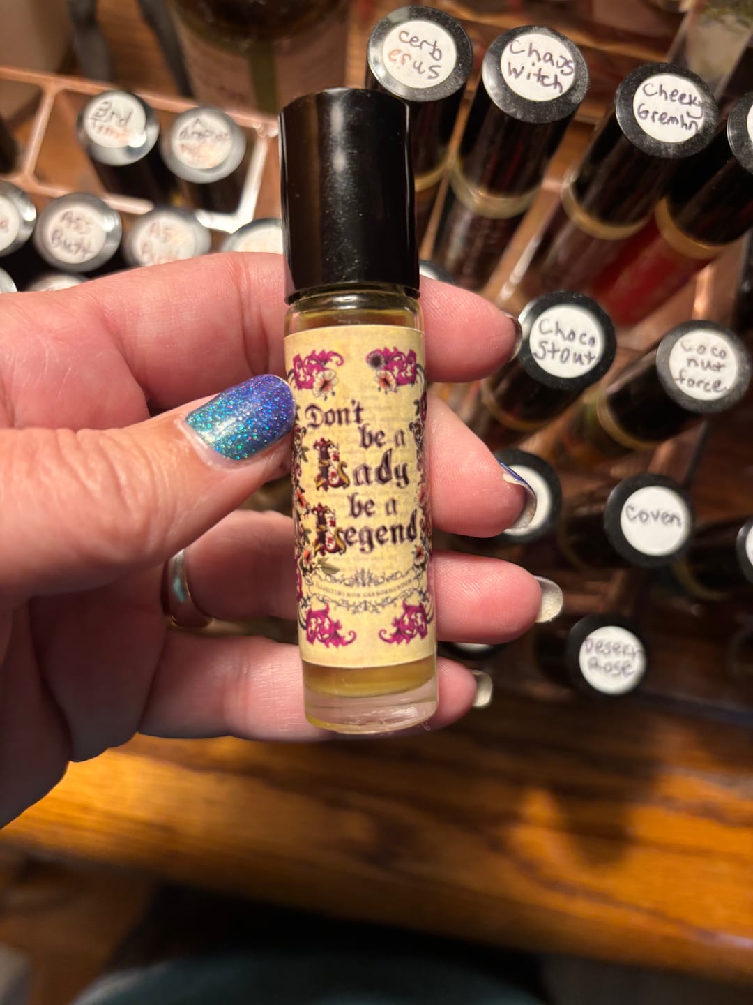Customer photo review of Don't be a Lady, be a Legend