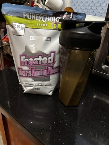 Customer photo review of 3 Flavor Whey Protein Isolate Combos