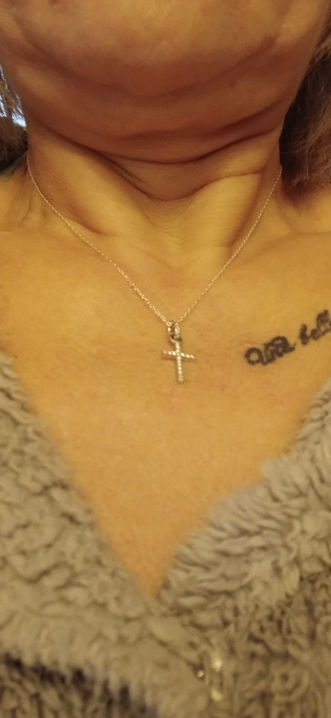 Customer photo review of Chaine en argent - Maille forçat