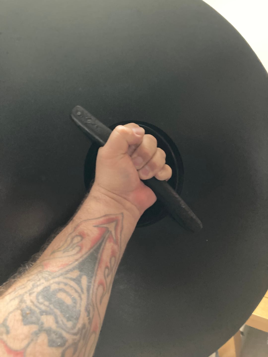 Customer photo review of Vegvísir Shield - Trollkors
