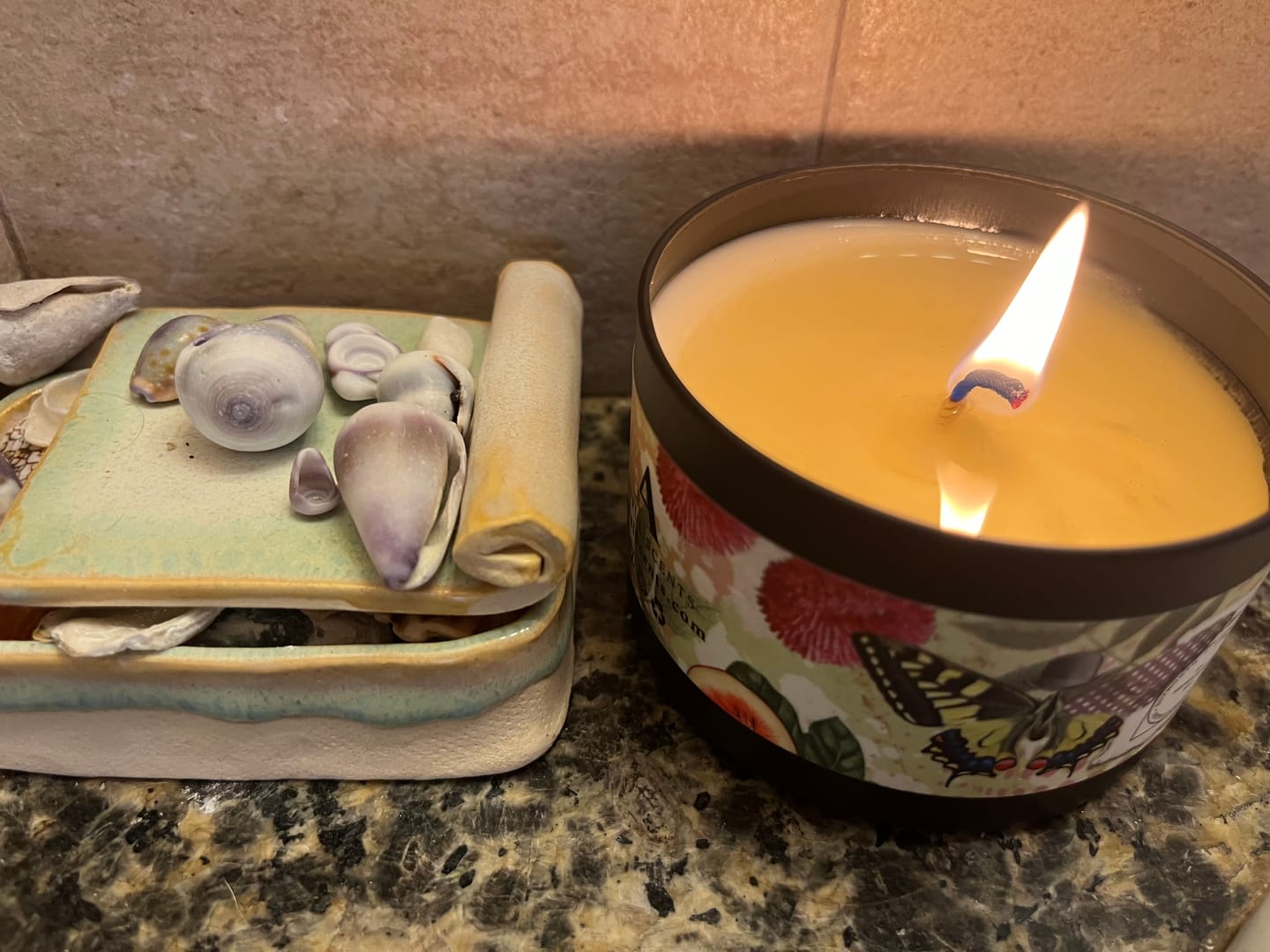 Customer photo review of No. 235 CRISP FIG TREE Candle