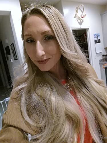 Customer photo review of Hair Topper For Women Human Hair Blonde Hair Topper Highlights #P8/60