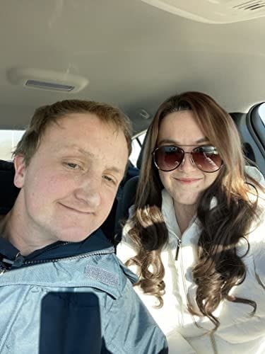 Customer photo review of Human Hair Topper For Thinning Crown Human Balayage Brown Hair #3/8/22