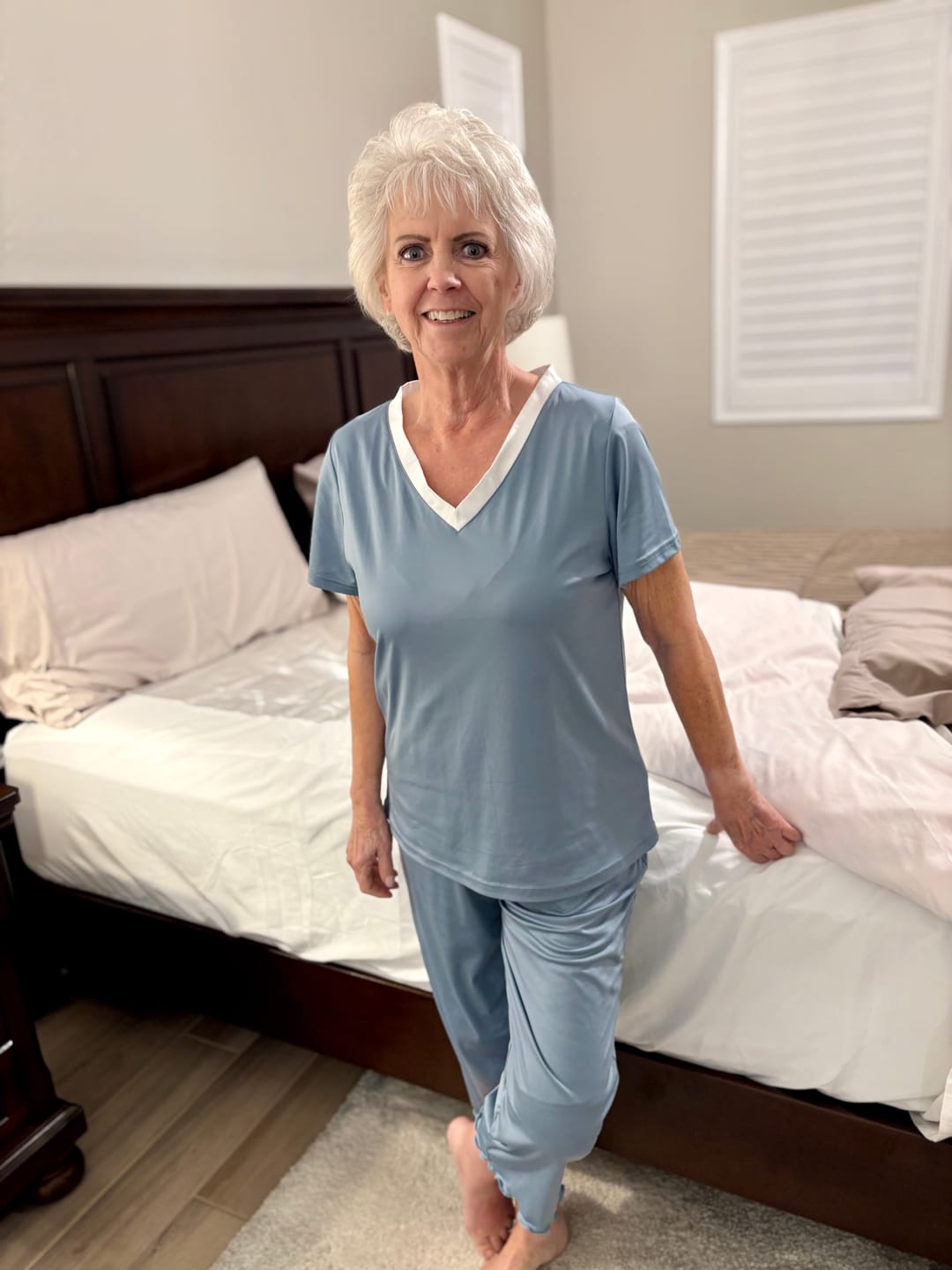 Customer photo review of King/Super King Flat Sheet