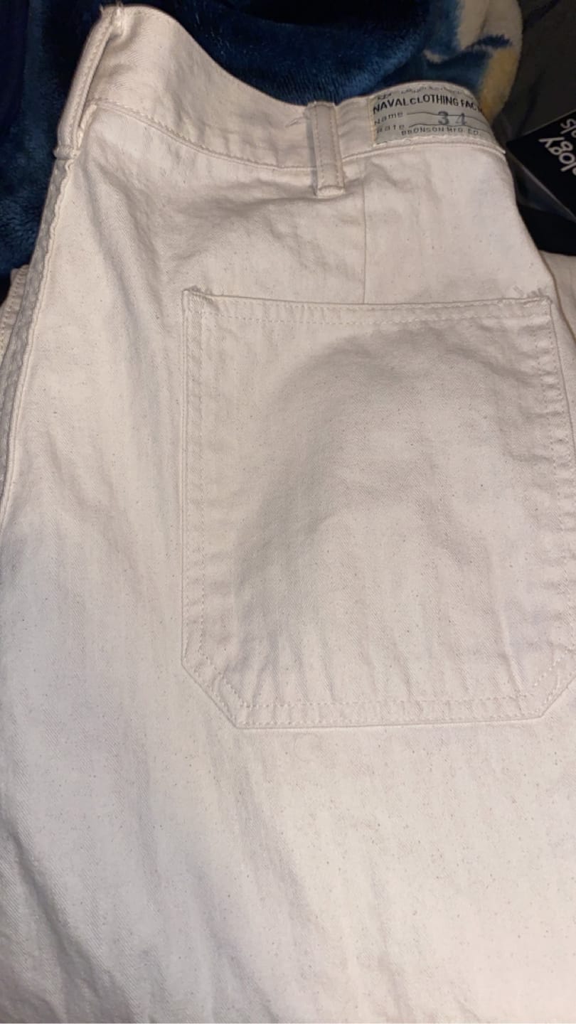 Customer photo review of USN Herringbone Deck Pants
