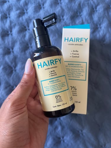Customer photo review of Loción Anticaída