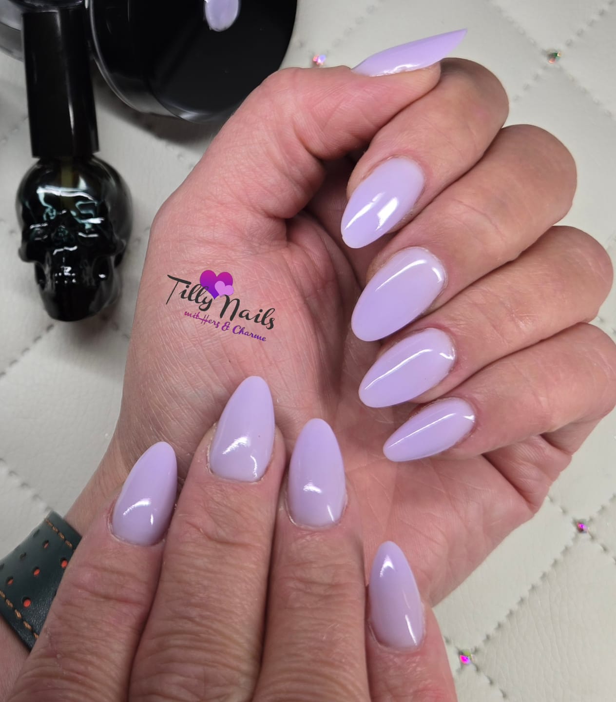 Customer photo review of Make Up Gel - pastell lila