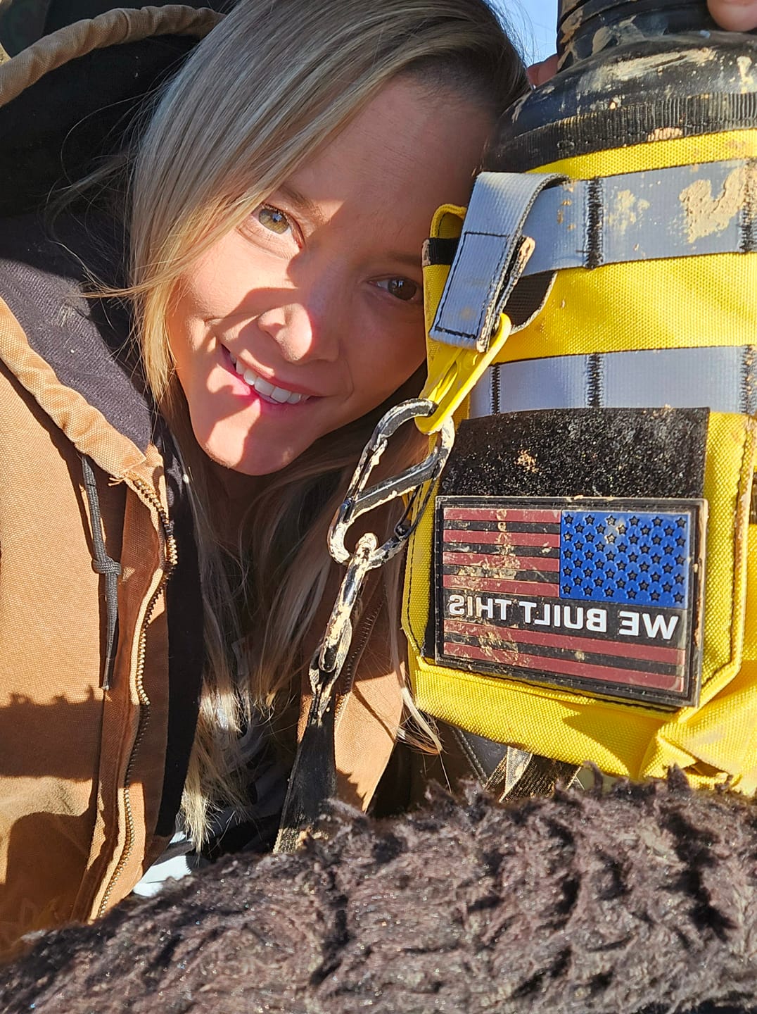 Customer photo review of 64oz Workforce Bottles