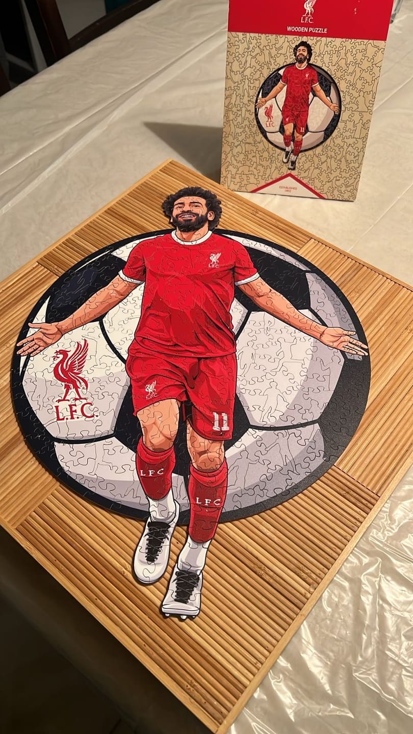 Customer photo review of Mohamed Salah - Wooden Puzzle