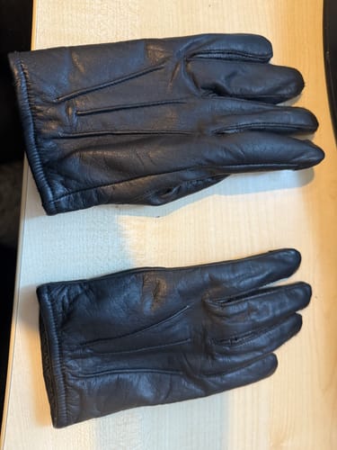 Customer photo review of Echtleder Handschuh mit Kevlar