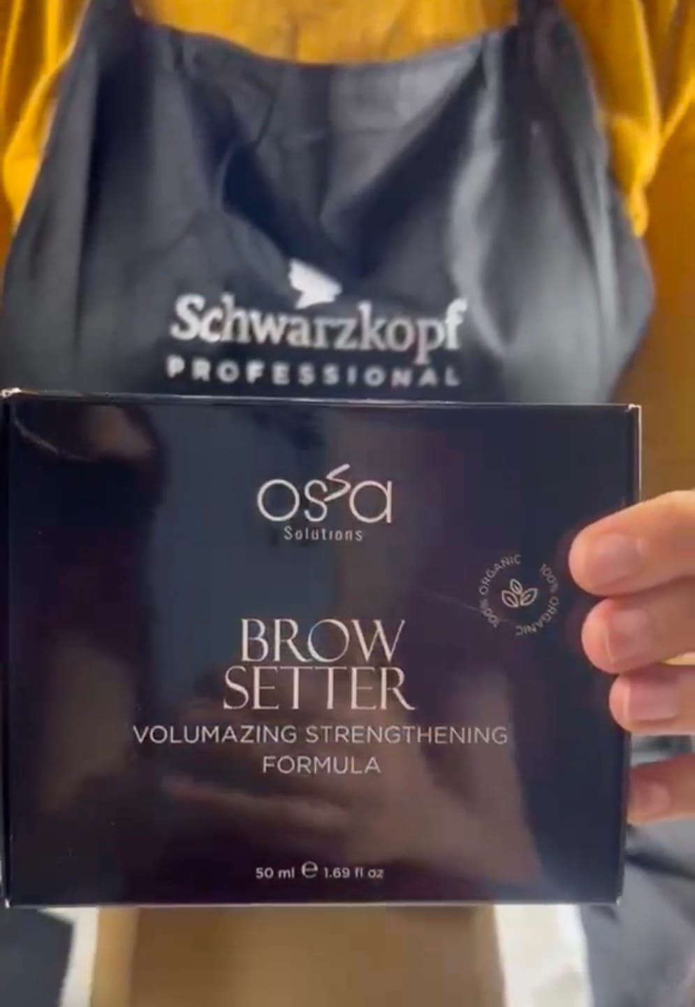 Customer photo review of BROW SETTER - 50 ML