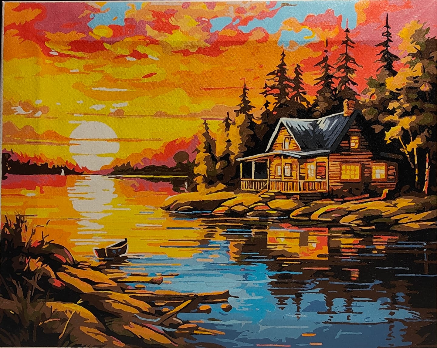 Customer photo review of Riverside Cabin