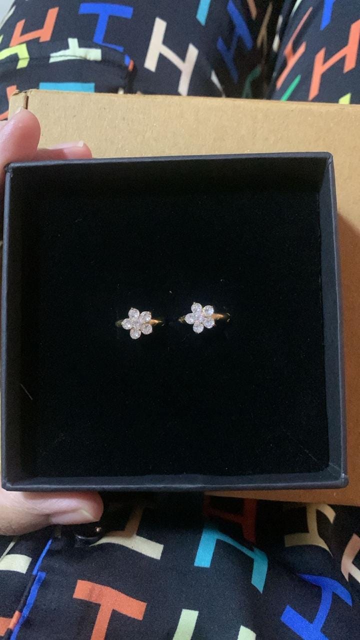 Customer photo review of Floral Hoops
