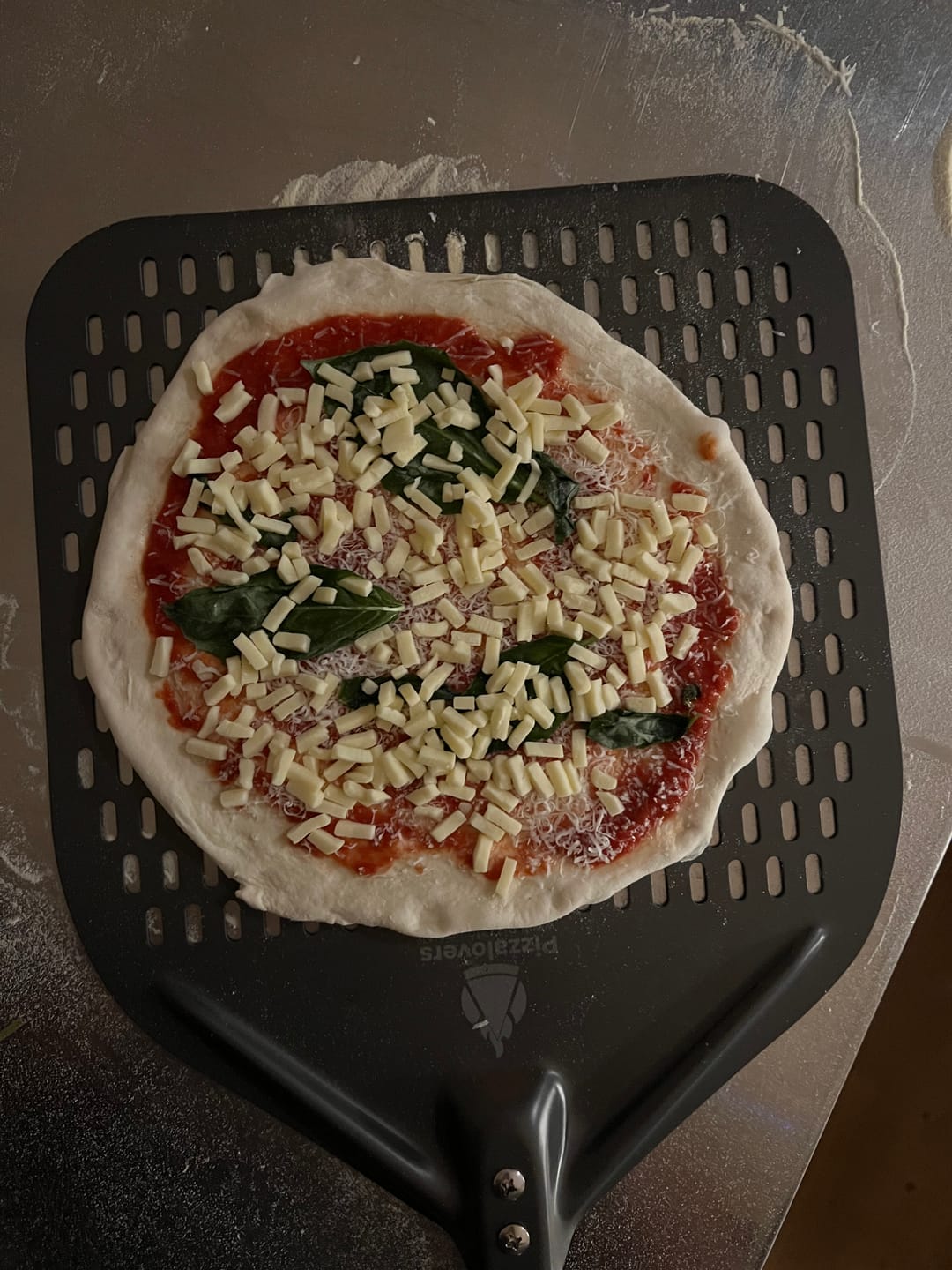 Customer photo review of Pizzaschaufel Perforiert (33CM)