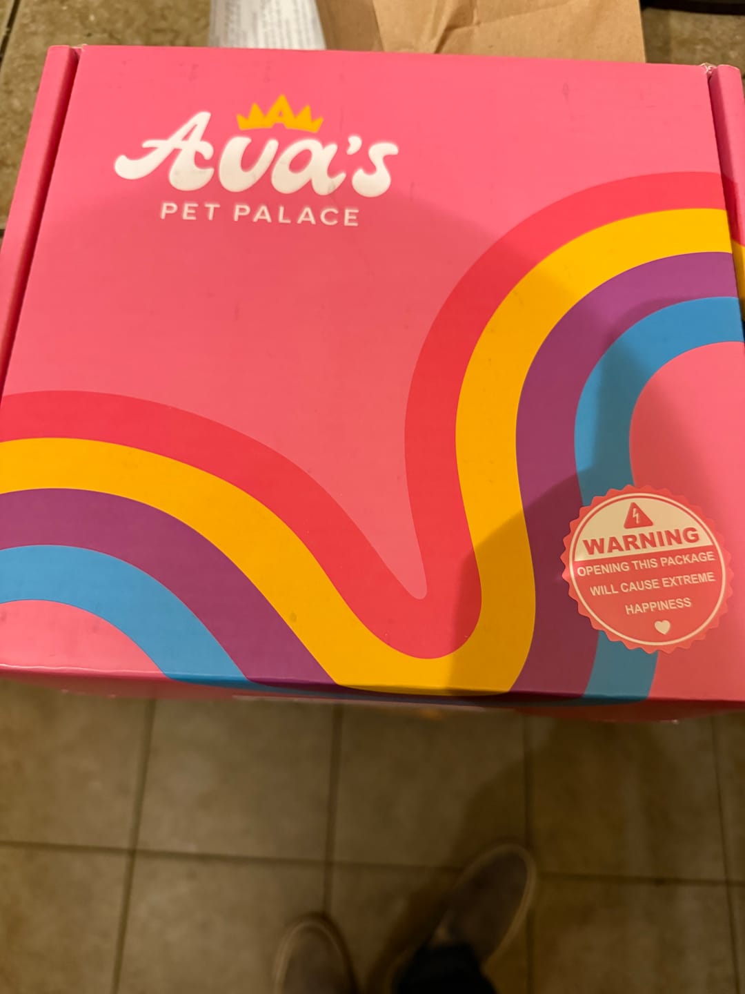 Customer photo review of Organic Baked Dog Treats - Gone Bananas