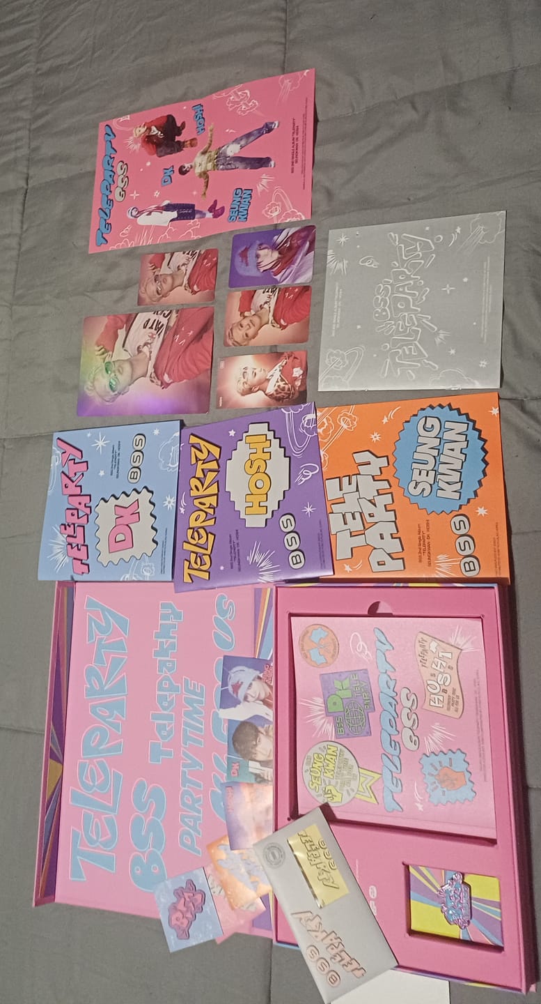 Customer photo review of SEVENTEEN BSS - TELEPARTY 2ND SINGLE ALBUM WEVERSE GIFT STANDARD RANDOM