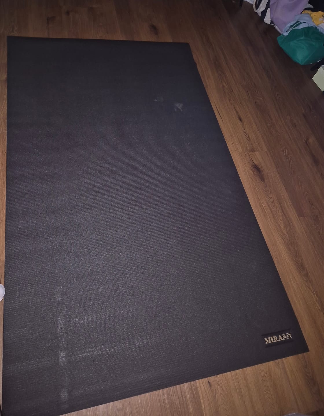 Customer photo review of Miramat® - 200cm x 120cm - Extra Large Exercise Mat - In Stock