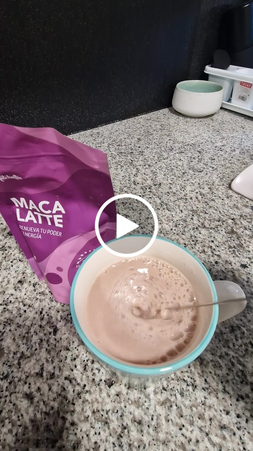 Customer video review of Maca Latte