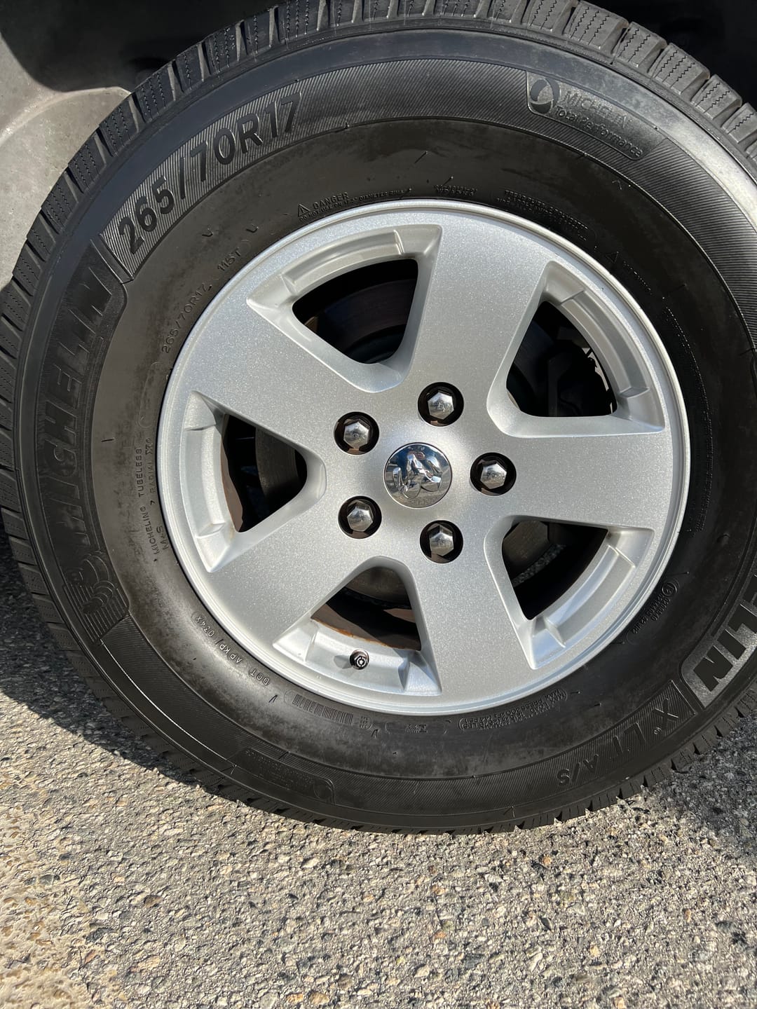 Customer photo review of Tire Valve Caps