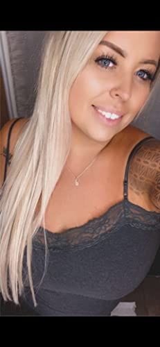 Customer photo review of Natural Hair Toppers Virgin Hair Topper Medium Base Light Blonde Hair Topper #60