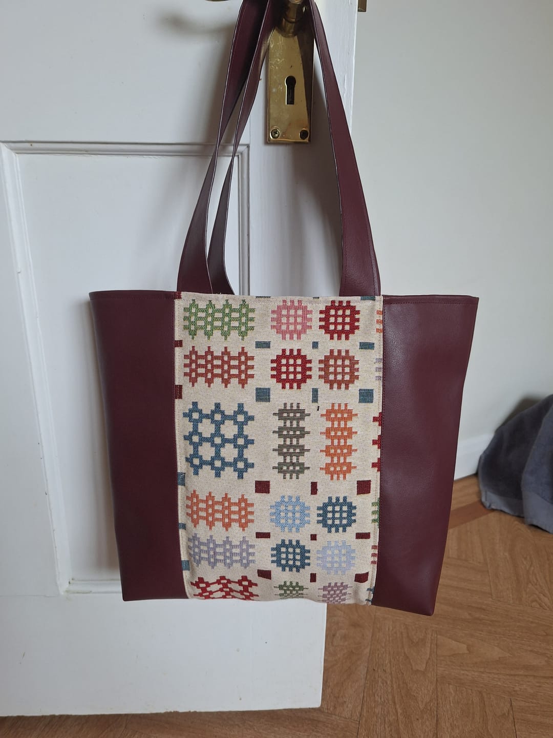 Customer photo review of Welsh Blanket Tapestry Fabric