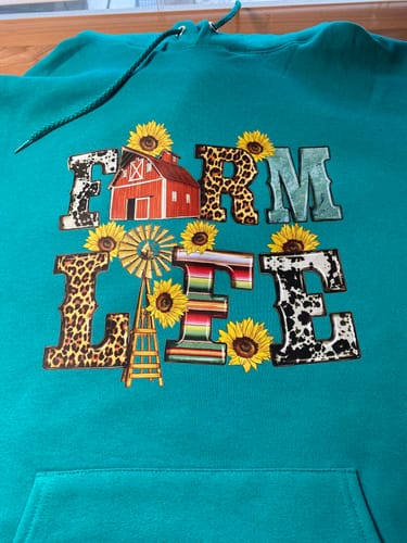 Allison M. review of DTF Transfer Film A3+ (13 x 19) 100 Sheets - Hot Peel image 1 out of 1