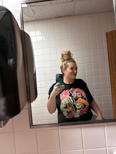 Customer photo review of El Mexicano I Luchadore You T-Shirt