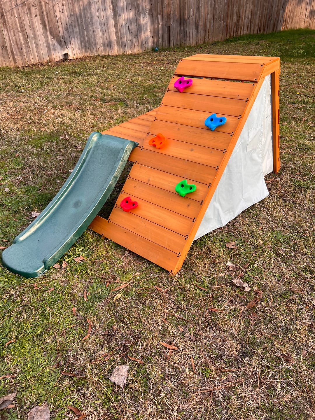 Customer photo review of Palm - 5-in-1 Outdoor and Indoor Playground Playset