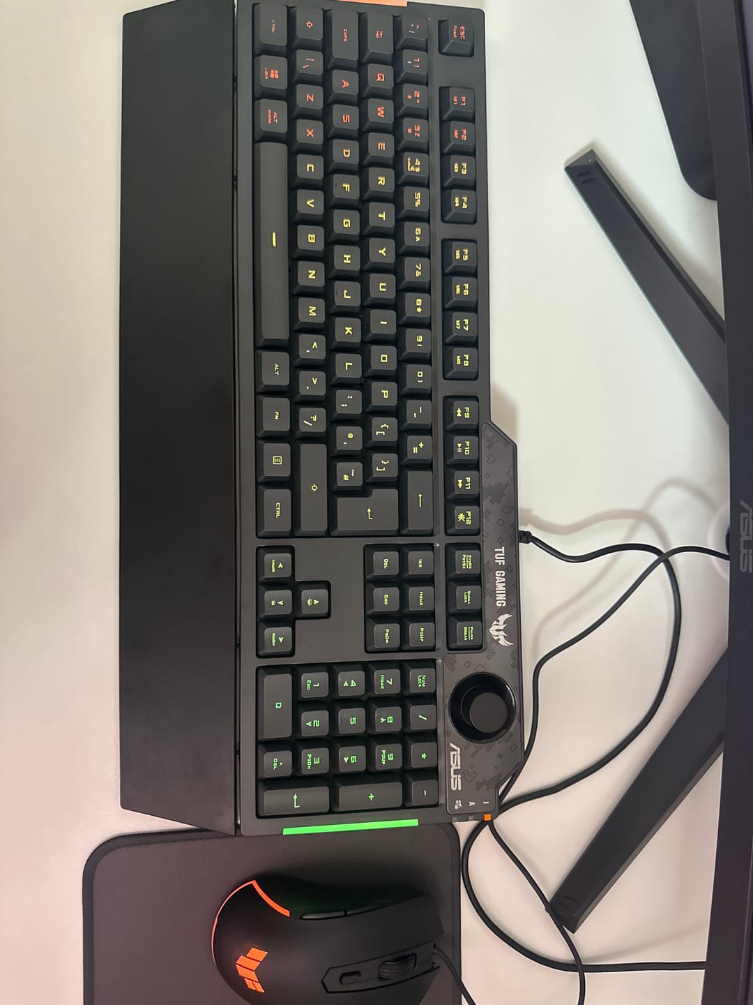 Customer photo review of Gamer TUF Bundle - TUF Gaming M3 Mouse & K1 Keyboard