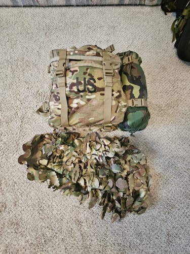 Customer photo review of Predator Ghillie™ Backpack Cover