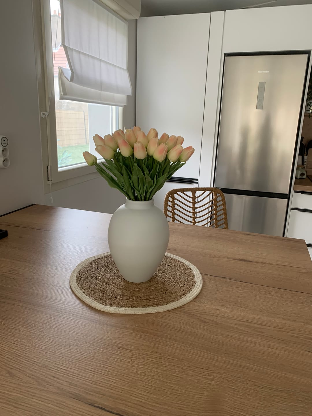 Customer photo review of Tulipes - Vieux rose (25 Tiges)
