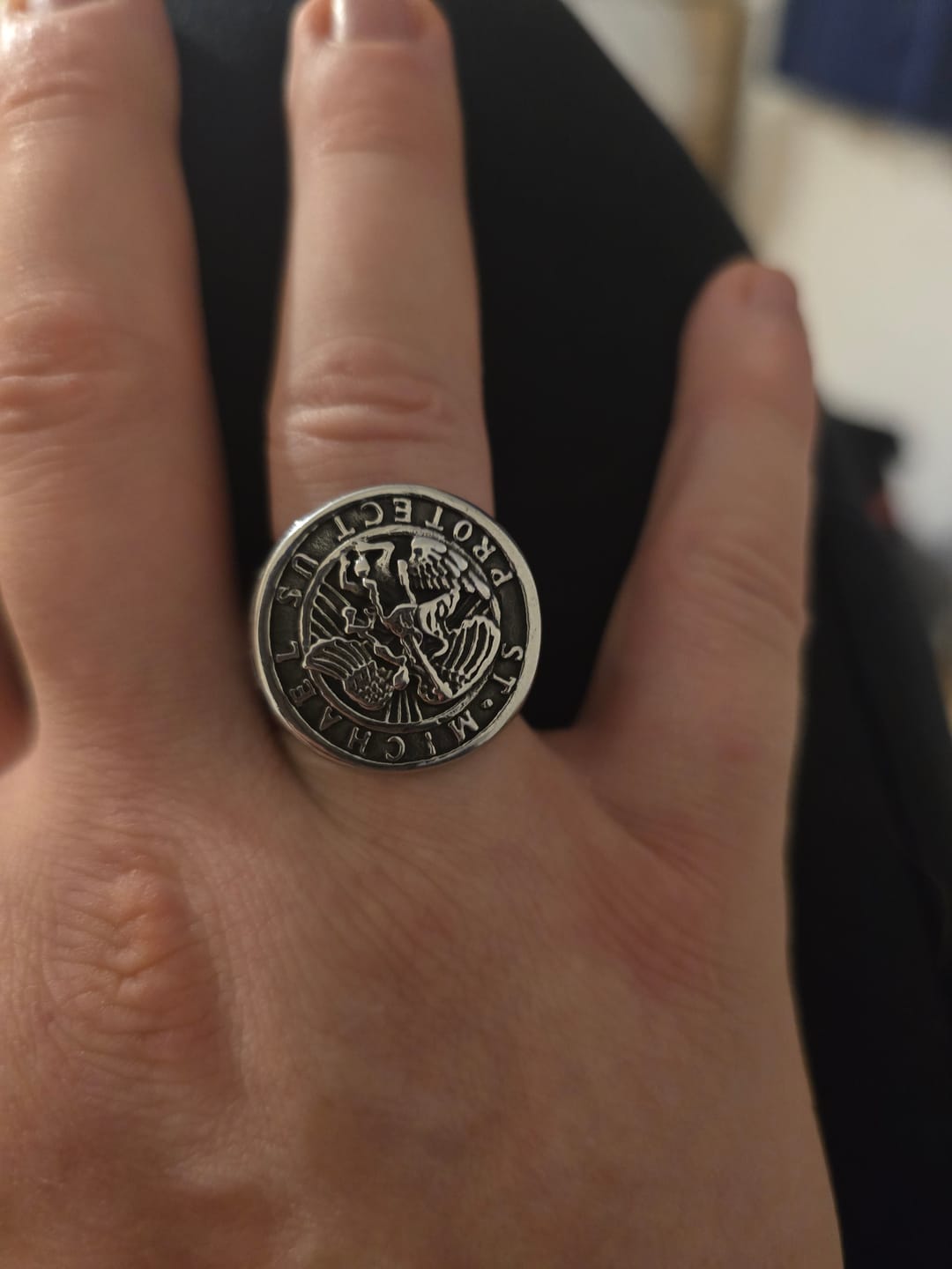 Customer photo review of SAINT MICHAEL.