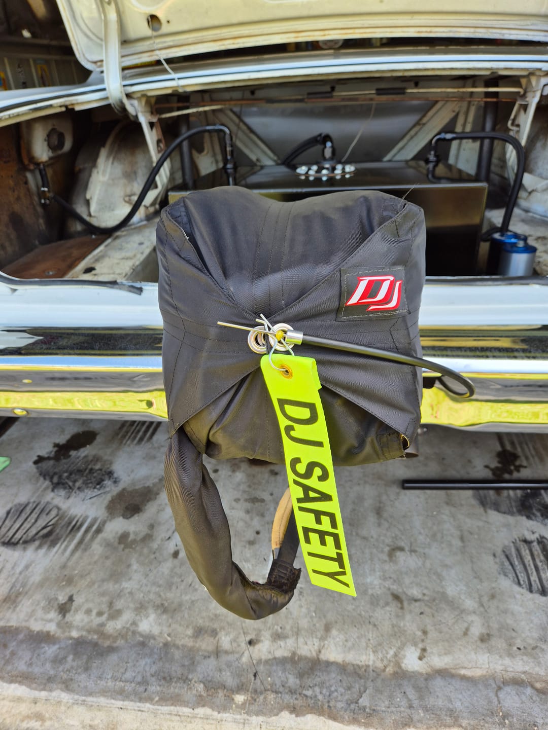 Customer photo review of Parachute Cable Billet End Cap 14-00009