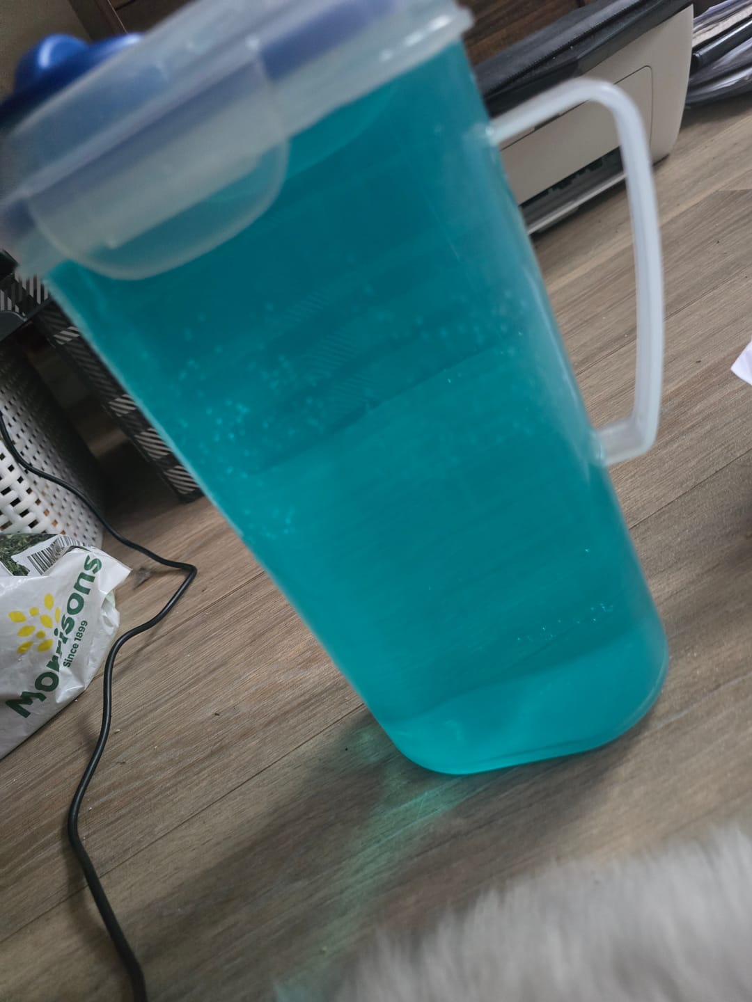 Customer photo review of Tea Concentrate | Blue Grape (serves 8)