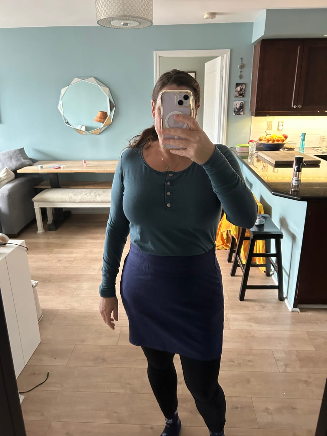 Customer photo review of Boxing Week *Freshly Baked* Long Sleeve Henley