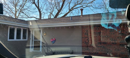 Customer photo review of GLISTENING GLASS CLEANER