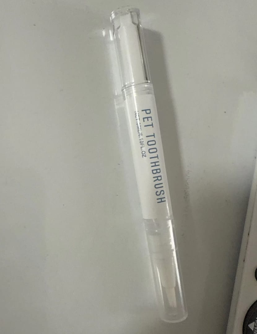Customer photo review of Haustier Zahnbürstenstift - PetSmile