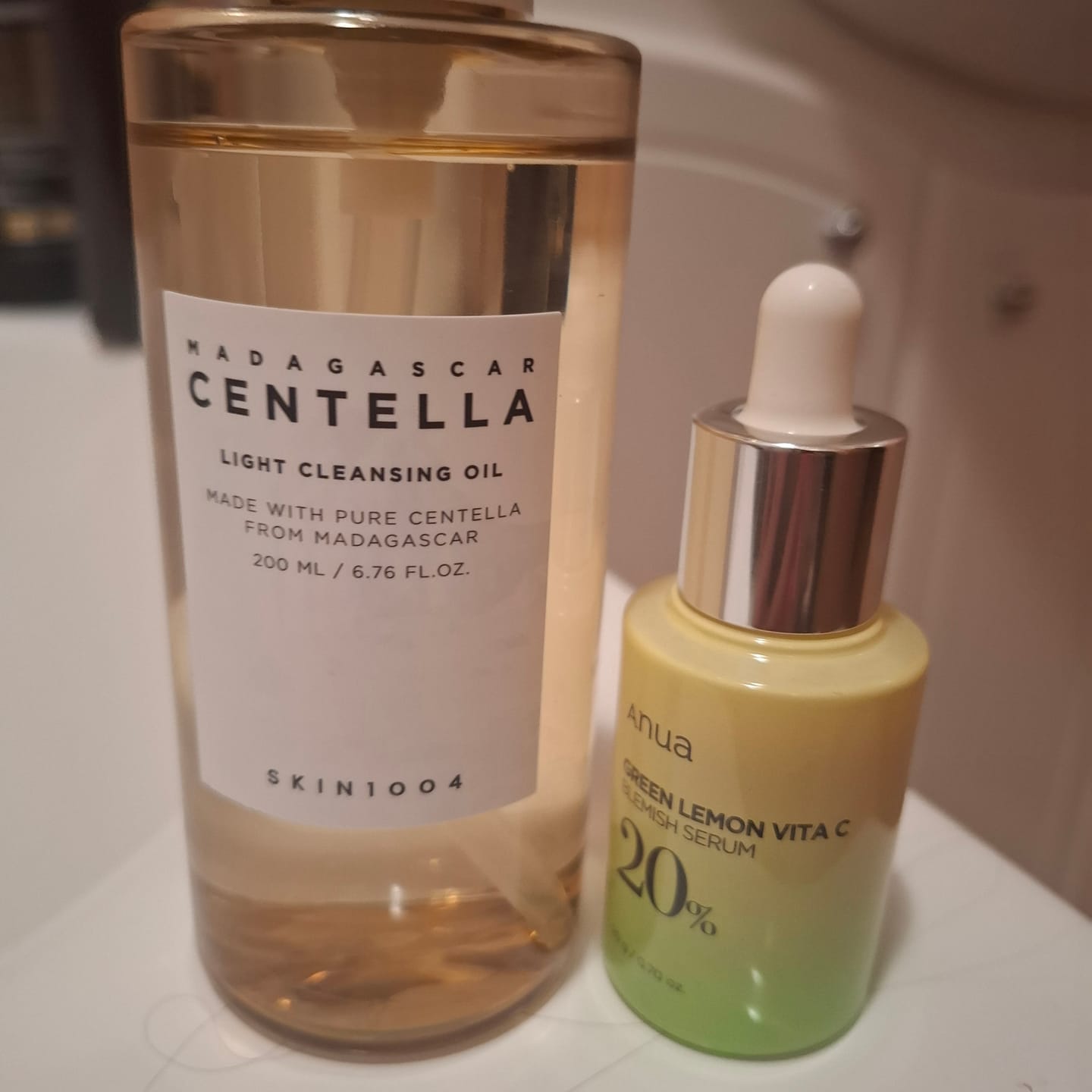 Customer photo review of Serums vienmērīgam ādas tonim Anua Green Lemon Vitamin C Blemish Serum