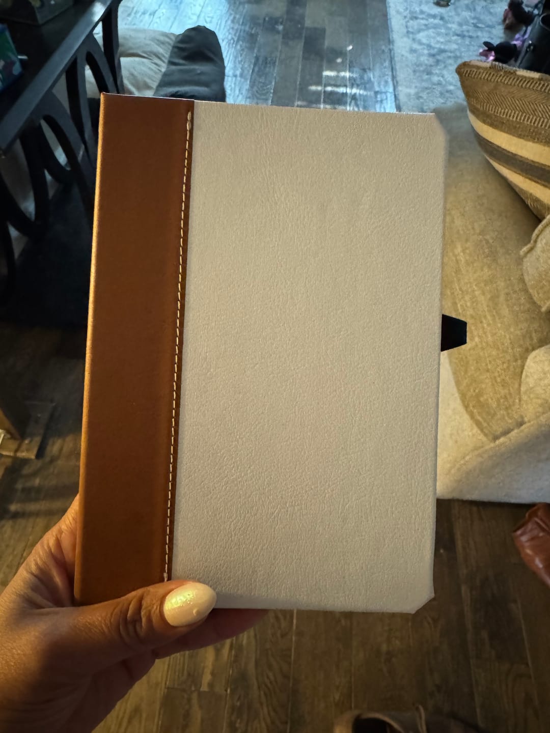 Customer photo review of Executive Leather iPad Case